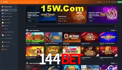 Biblioteca de slots populares na 144Bet